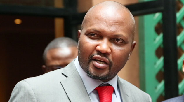 Gatundu South Member of Parliament Moses Kuria