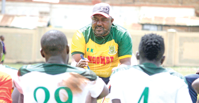 Kimanzi ditches Mathare pep talk to concentrate on national team duties