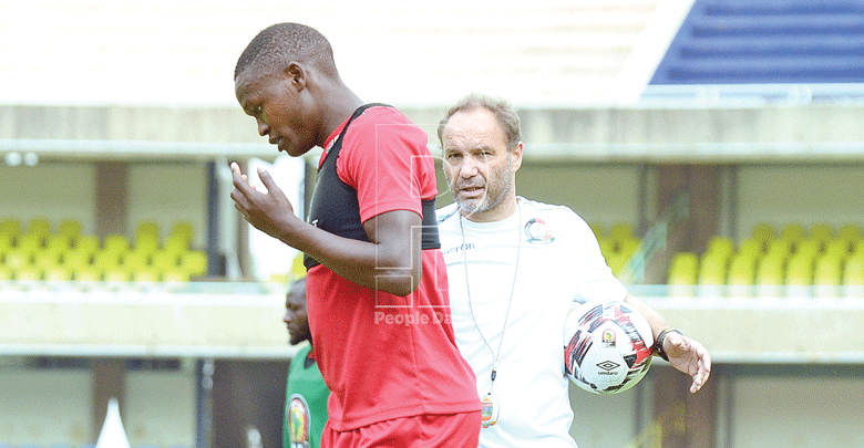 Harambee Stars coach concerned by absence of key players ahead of CHAN assignment