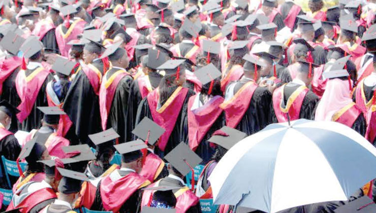 JKUAT’s Senate is expected to meet to review the 118 PhD awarded during the 33rd graduation ceremony held in June, 2019. [PHOTO | K24 DIGITAL]