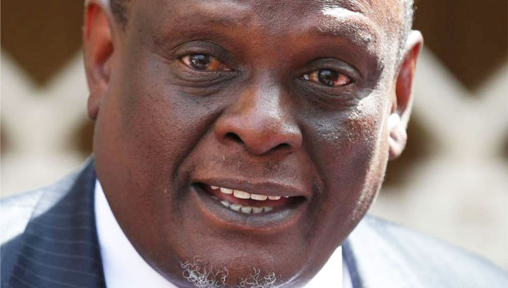 At one TIME, Murathe said he had kept quiet because President Kenyatta had asked his political followers to keep quiet. [PHOTO | FILE]