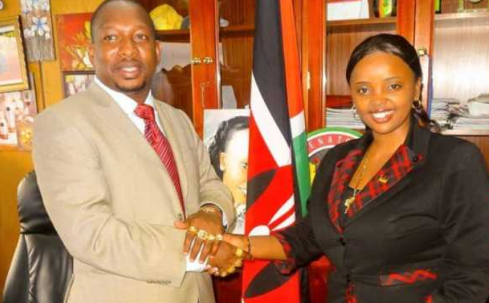 Pictures of Governor Mike Sonko and Reverend Lucy Natasha hit the internet in December, 2015, when the preacher went to visit the then-Nairobi Senator at his office. [PHOTO | FILE]