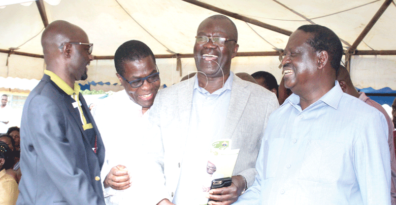 Deputy President William Ruto, Raila clash on church donations