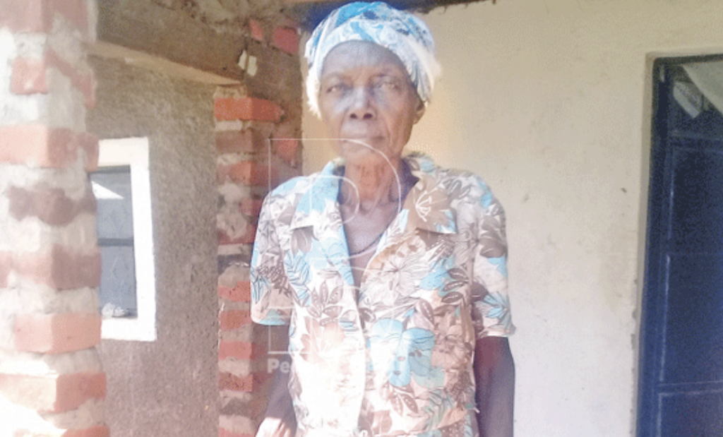 95-year-old Truphena Otako at her Jera village, East Ugenya home when ‘People Daily’ visited her on Saturday. [PHOTO: PEOPLE DAILY | DICKENS WASONGA]