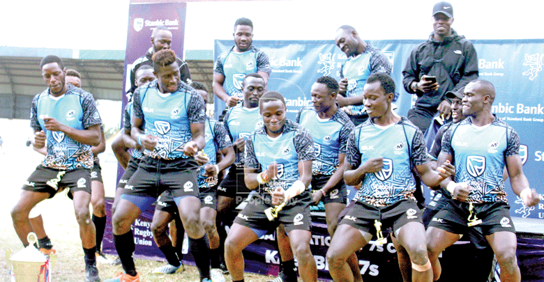 Black Shirts savour Kabeberi Sevens title after downing Oilers in Meru