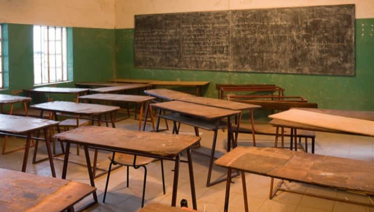 Pupils at Rayudhi Primary School in Migori have been waking up to classrooms smeared with human waste. [PHOTO | COURTESY]