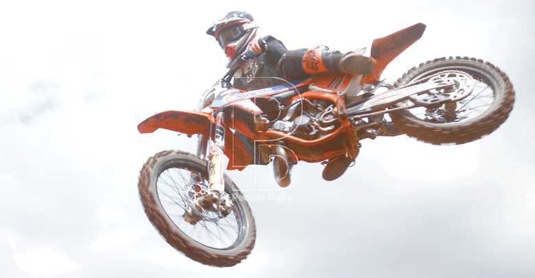 Riders from neighbouring country shine at sixth round of National Motocross Championship
