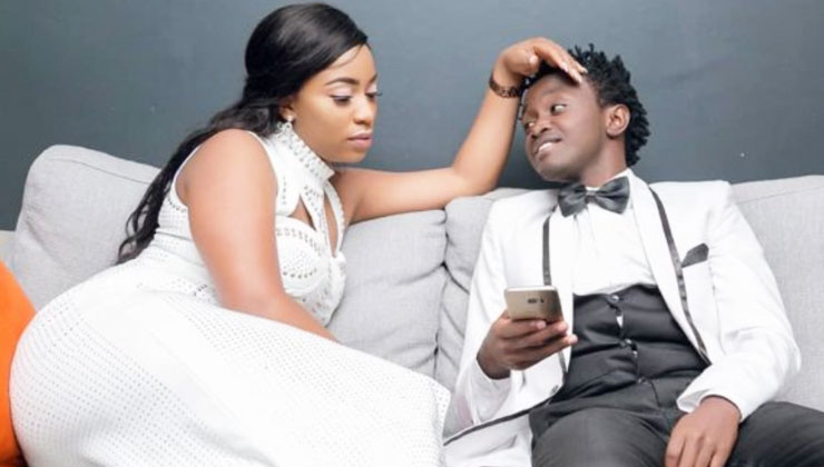 Bahati has revealed that the first two years of dating his now-wife, Diana Marua, were marred by on-and-off breaks ups. [PHOTO | FILE]