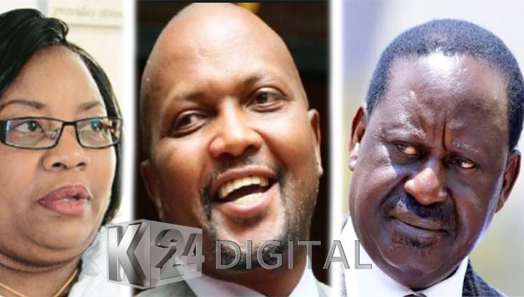 Milimani Chief Magistrate Francis Andayi said that the Prosecution failed to prove its case against Moses Kuria. [PHOTO | K24 DIGITAL]