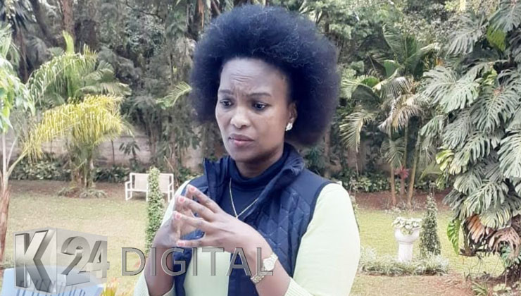 Tob Cohen’s wife, Sarah Wairimu Kamotho, 51, said her husband who has been missing for a month, was “safe wherever he is”. [PHOTO | K24 DIGITAL]