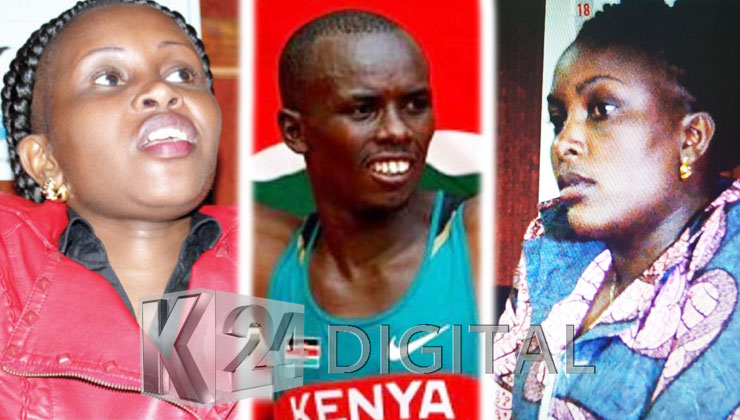 The paramour of the late Samuel Wanjiru, Jane Nduta, (R) has revealed what transpired on the night of May 15, 2011, when the marathoner’s widow (L) busted them in bed at the athlete’s home in Nyahururu Town. [PHOTO | K24 DIGITAL]