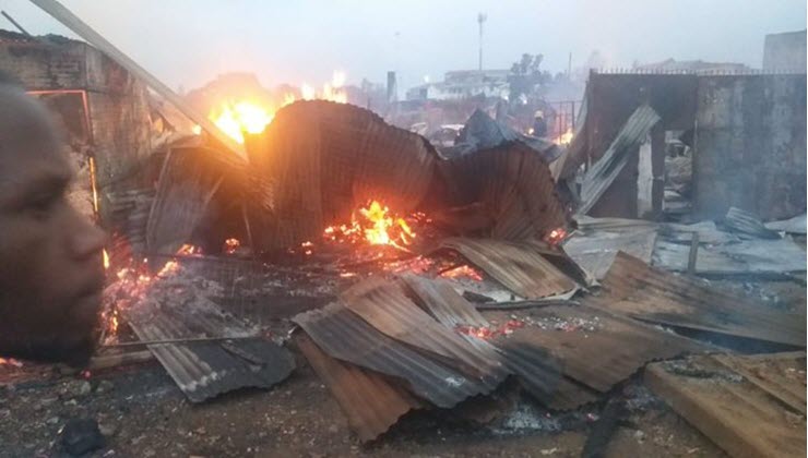 Githurai fire razes timber yard, furniture shops