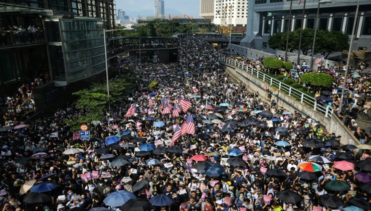 Hong Kong protesters