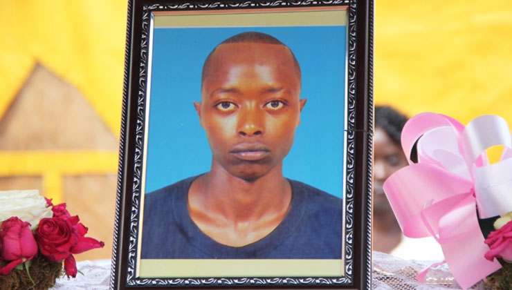 Nduati Mbuthia died after he allegedly jumped into a swollen river. [PHOTO | K24 DIGITAL]