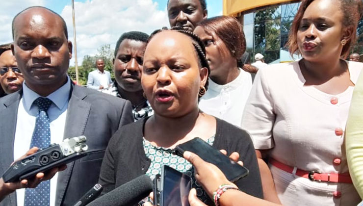 Kirinyaga Governor Anne Mumbi has taken a swipe at Thirdway Alliance Party leader, Dr Ekuru Aukot, after his Punguza Mizigo project flopped. [PHOTO | K24 DIGITAL]