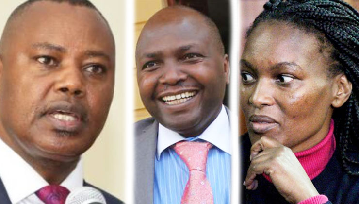 George Kinoti has hired Donald Kipkorir to represent him in a case in which a contempt action against him was filed by Sarah Wairimu-Cohen. [PHOTO | K24 DIGITAL]