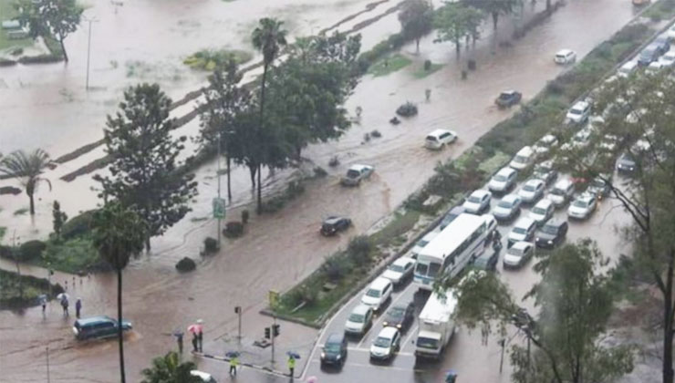 Nairobi, Kisumu and Mombasa are among the major towns that the weatherman warns will experience heavy rainfall between Thursday and Monday. [PHOTO | FILE]