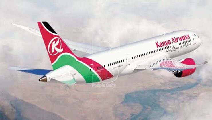 Kenya Airways plane