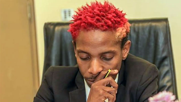 The Kenya Scouts Association has warned comedian Eric Omondi against misusing their uniform. [PHOTO | FILE]