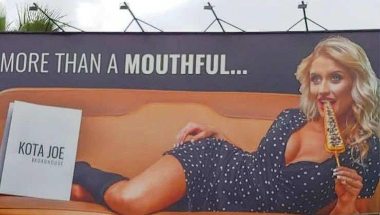 Regulators in South Africa have criticised a fast-food chain for an advert showing a female model toying with a phallic waffle on a stick. [PHOTO | COURTESY]