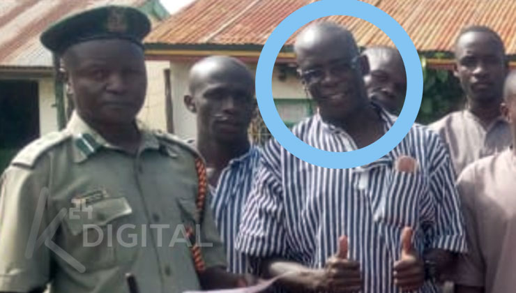 A 52-year-old male inmate from Bungoma is celebrating scoring 294 marks out of the possible 500 in this year’s KCPE test. [PHOTO | K24 DIGITAL]