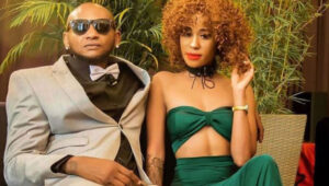 Veteran Kenyan musician Colonel Moustapha now claims his ex-girlfriend, Noti Flow, was physically abusing him. [PHOTO | FILE]