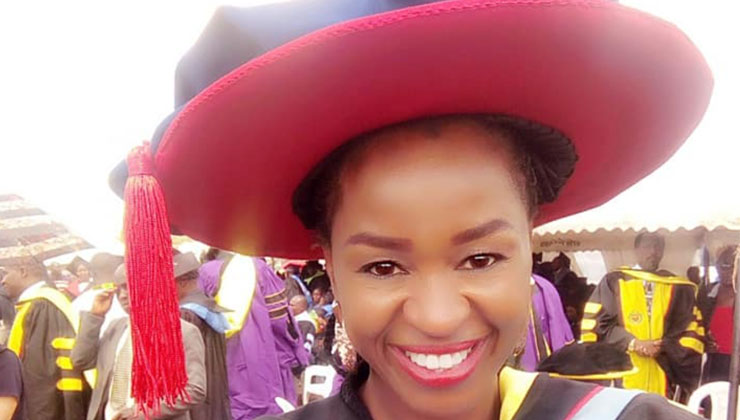 Gospel artiste Esther Wahome on Friday received an honorary doctorate degree from the Breakthrough International Bible University. [PHOTO | COURTESY