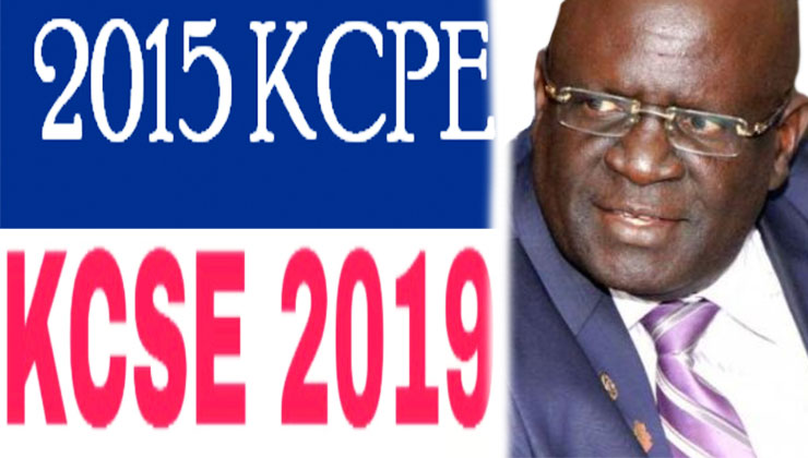 Magoha acknowledged the hard work some of the 2015 KCPE low scorers put into their secondary education to score top grades in KCSE 2019. [PHOTO | K24 DIGITAL]