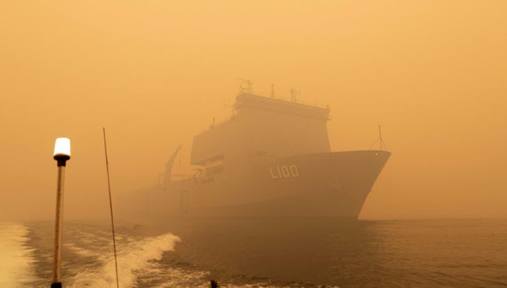 Australia evacuation