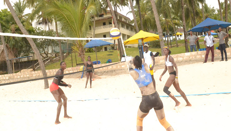 Kenya beach volleyball