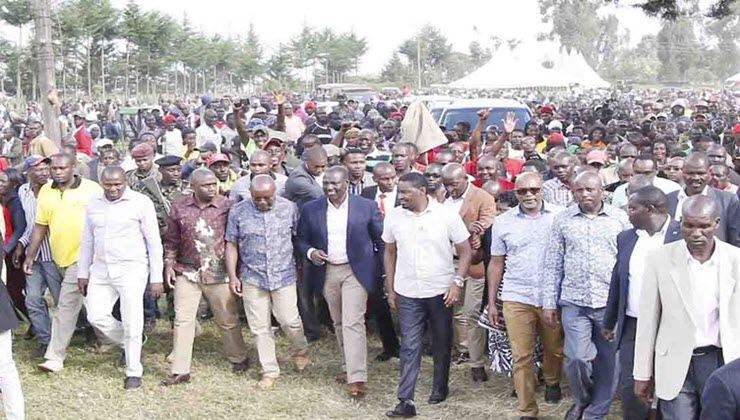 Ruto in Laikipia