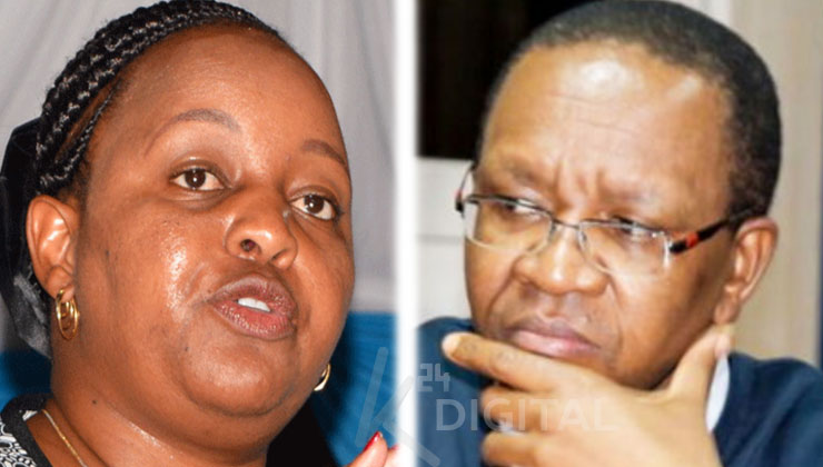 Waiguru has clapped back at Kibicho after the PS accused the governor of sabotaging KEMRI in its bid to build a Ksh15B hospital Mwea. [PHOTO | K24 DIGITAL]