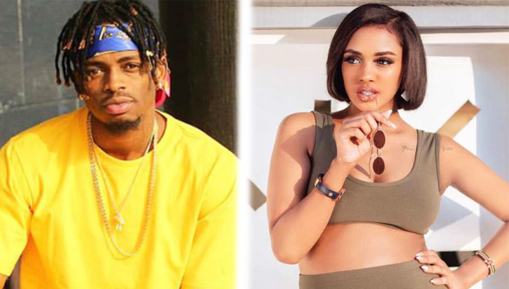 Tanasha Oketch and Diamond Platnumz, who dated for 15 months beginning November 2018, broke up in February 2020. [PHOTO | FILE]