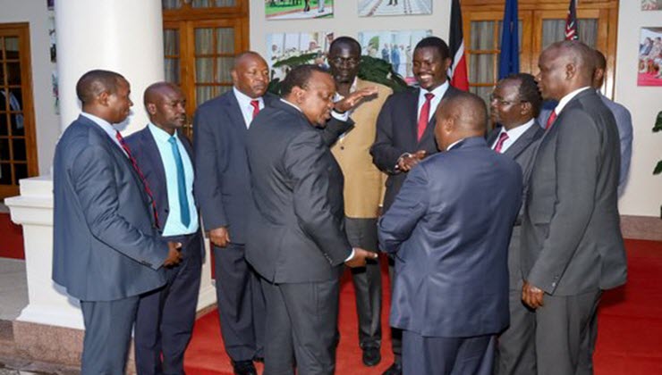 Uhuru and governors