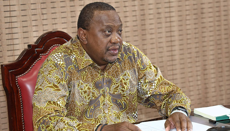 President Kenyatta had, on April 6, restricted movement into and out of the four counties to curb the spread of coronavirus. [PHOTO | FILE]