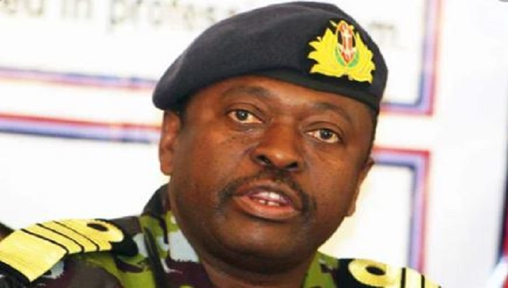 Outgoing Chief of Defence Forces, General Samson Mwathethe. [PHOTO | FILE]