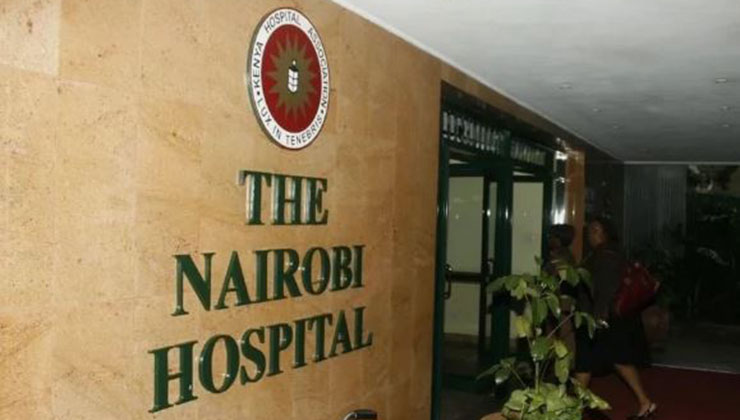 The Nairobi Hospital. PHOTO | FILE