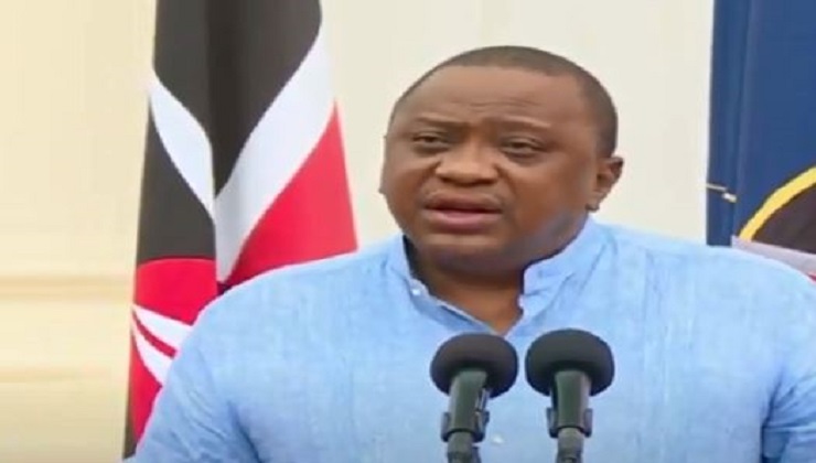 Kenya's President Uhuru Kenyatta. [PHOTO | FILE]