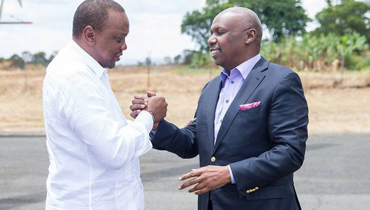 Uhuru and Gideon Moi