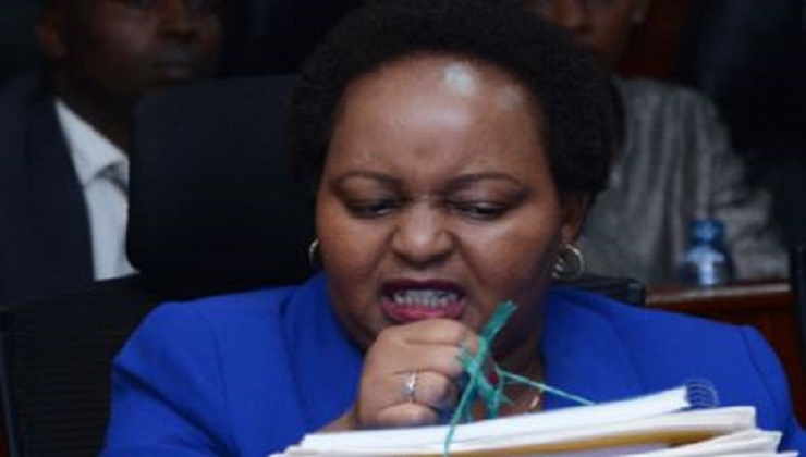 Kirinyaga Governor Anne Waiguru was impeached by MCAs on Tuesday, June 9. [PHOTO | FILE]