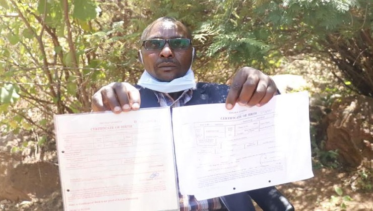 According to the divorce-seeker, David Munyao (pictured), his spouse conspired with her “lovers” to eliminate him. [PHOTO: BRENDA MWENDE | K24 DIGITAL]