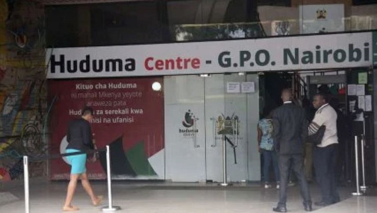 Huduma Centre building. PHOTO/@HudumaKenya/X