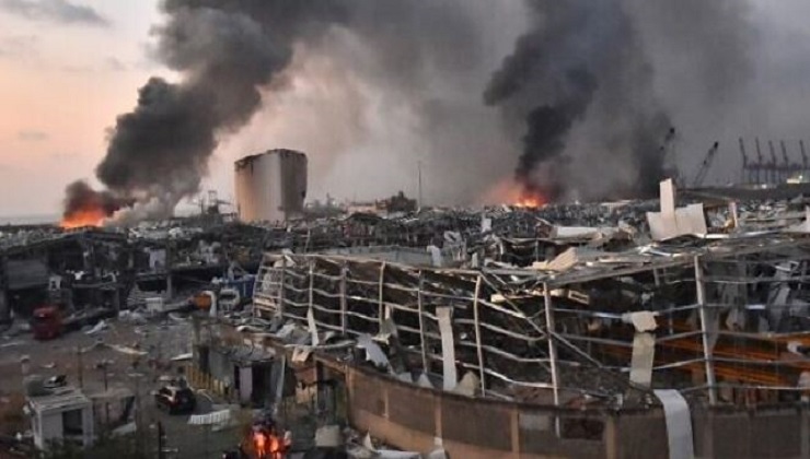 President Michel Aoun said the Beirut blast was caused by 2,750 tonnes of ammonium nitrate stored unsafely in a warehouse. [PHOTO | FILE]