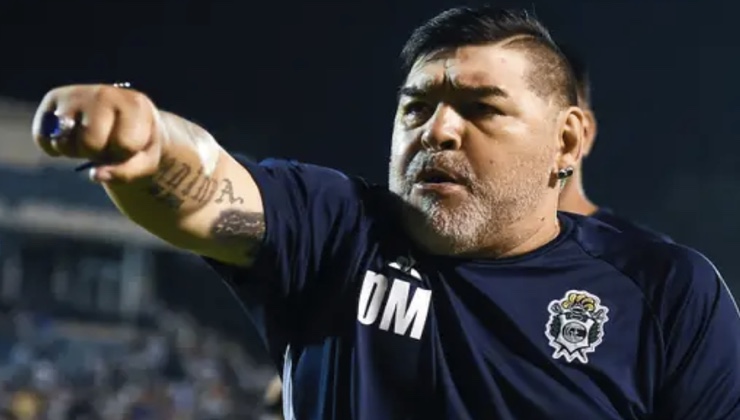 Legend Diego Maradona buried