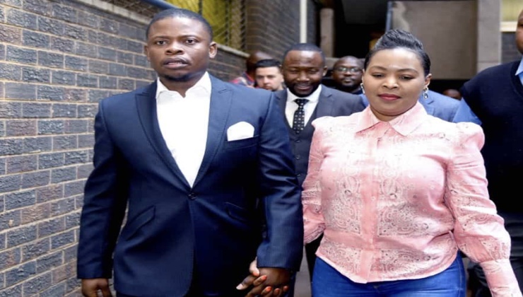 Malawian preacher Shepherd Bushiri with his wife, Mary. [PHOTO | COURTESY]