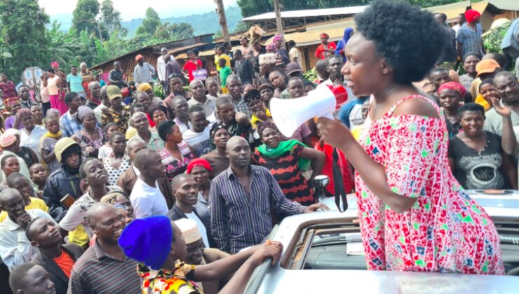 On Thursday Nancy Kalembe told a local television channel that she "would not pull out of the campaign but was restrategising". [PHOTO | COURTESY]