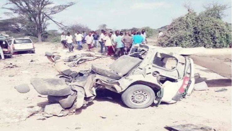 Kenyan woman, her baby among 9 people killed in Somalia landmine explosion
