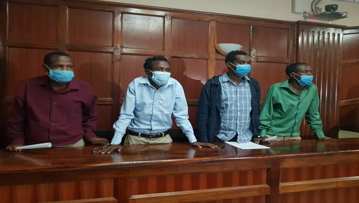 County driver, mechanic and Ethiopians charged after AK-47, bullets found in Govt. car