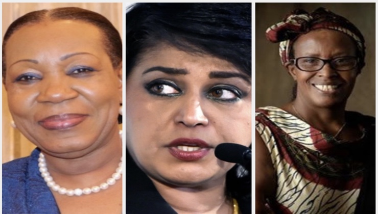Women in Africa who have held President’s seat in acting or full capacity