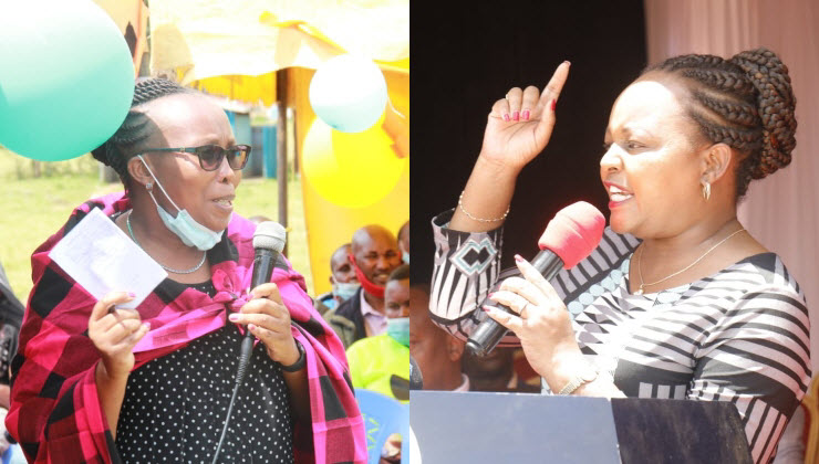 Waiguru and Charity Kisotu